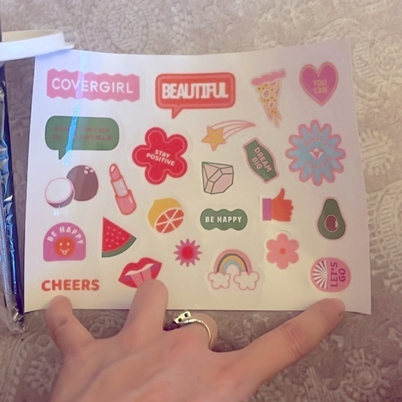 Brand New Covergirl Wheat Straw Cup Water Bottle & Lipslicks Precious Lip Gloss - Picture 11 of 15